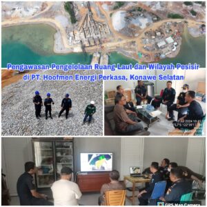 Kegiatan pengawasan Pelaku Usaha pemanfaatan ruang laut