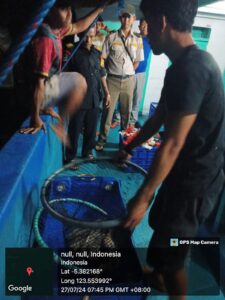 Pengawasan kapal Perikanan, Wakatobi