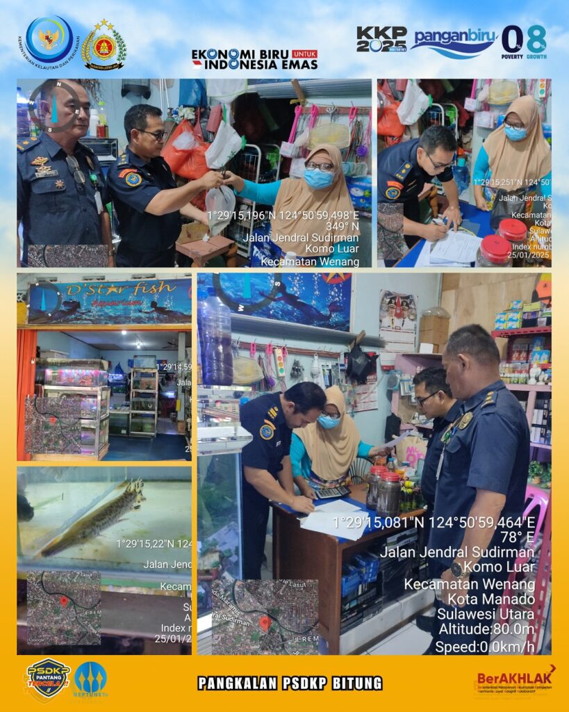 Tim Pengawas Perikanan memberikan sosialisasi