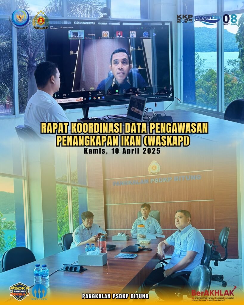 Rapat Koordinasi Data Pengawasan Penangkapan Ikan