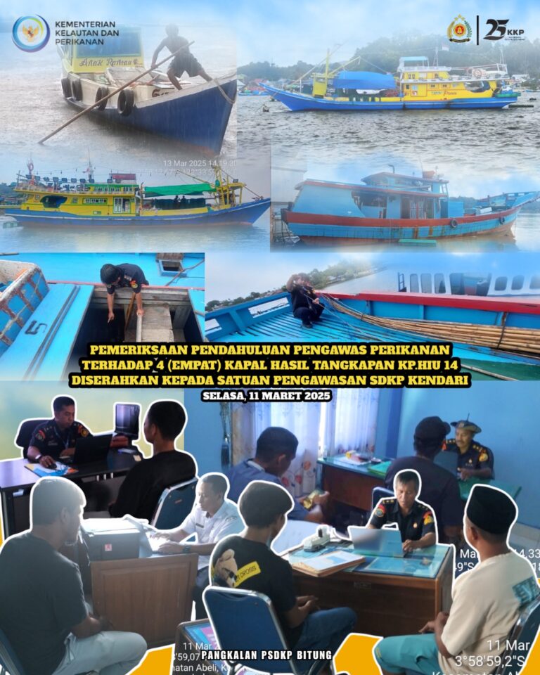 Pemeriksaan Pendahuluan Pengawas Perikanan
