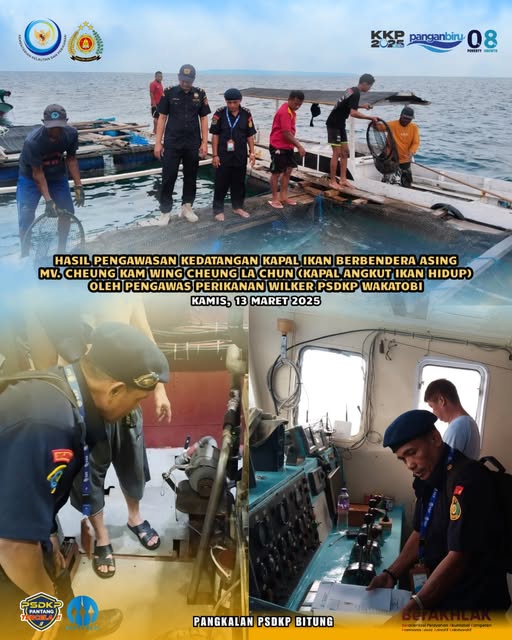 Pengawasan Kedatangan Kapal Ikan Berbendera Asing