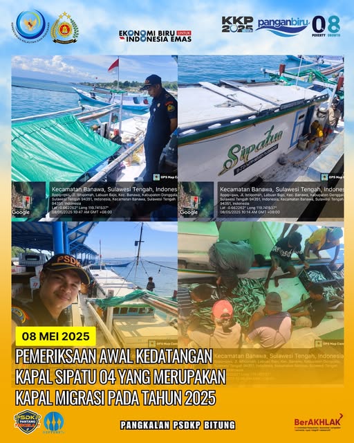 Pemeriksaan Awal Kedatangan Kapal