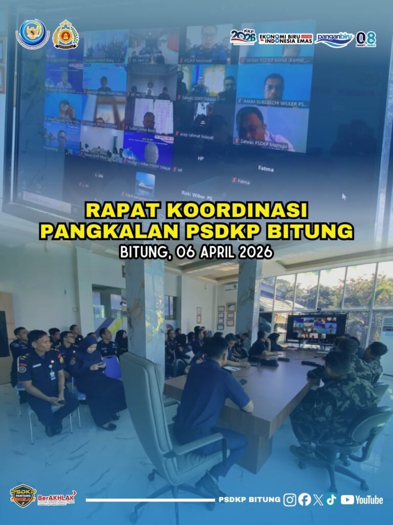Rapat Koordinasi Pangkalan PSDKP Bitung