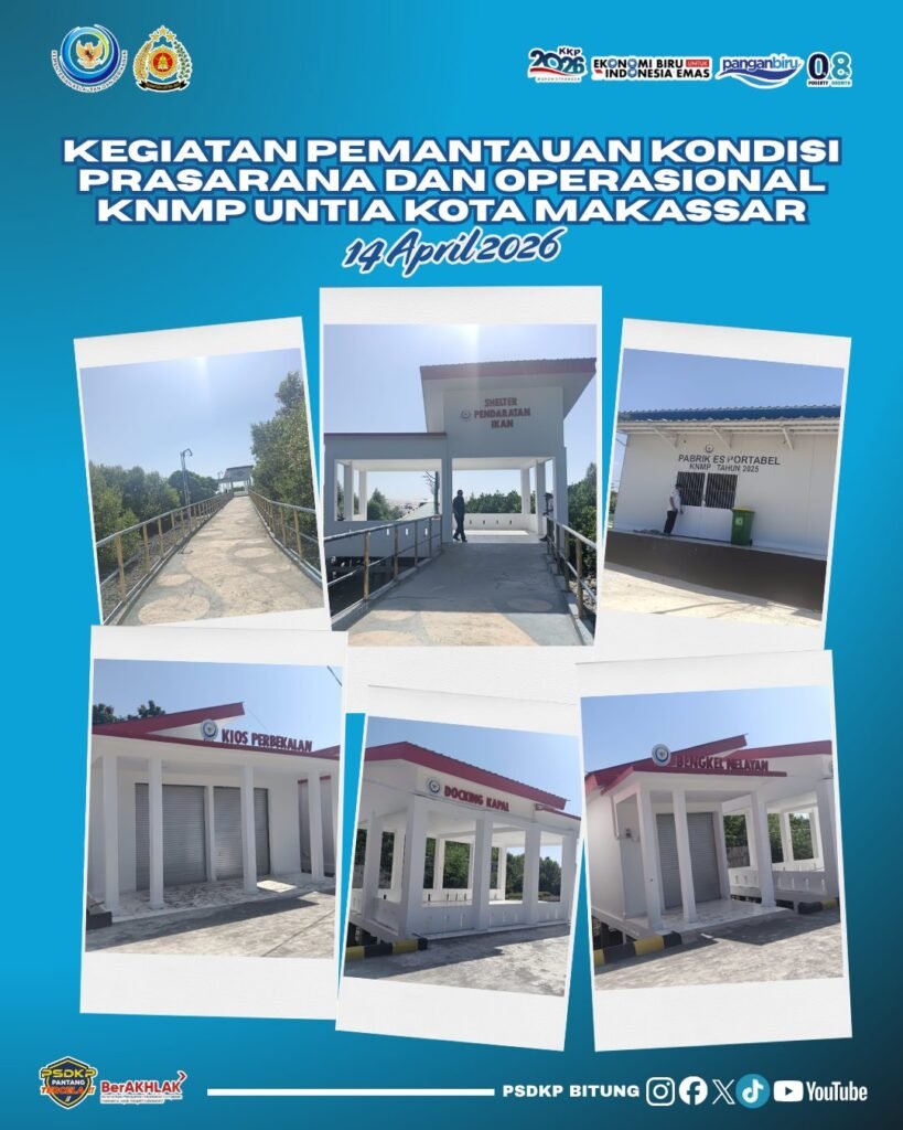 Kegiatan Pemantauan Kondisi Prasarana dan Operasional KNMP Untia Kota Makassa
