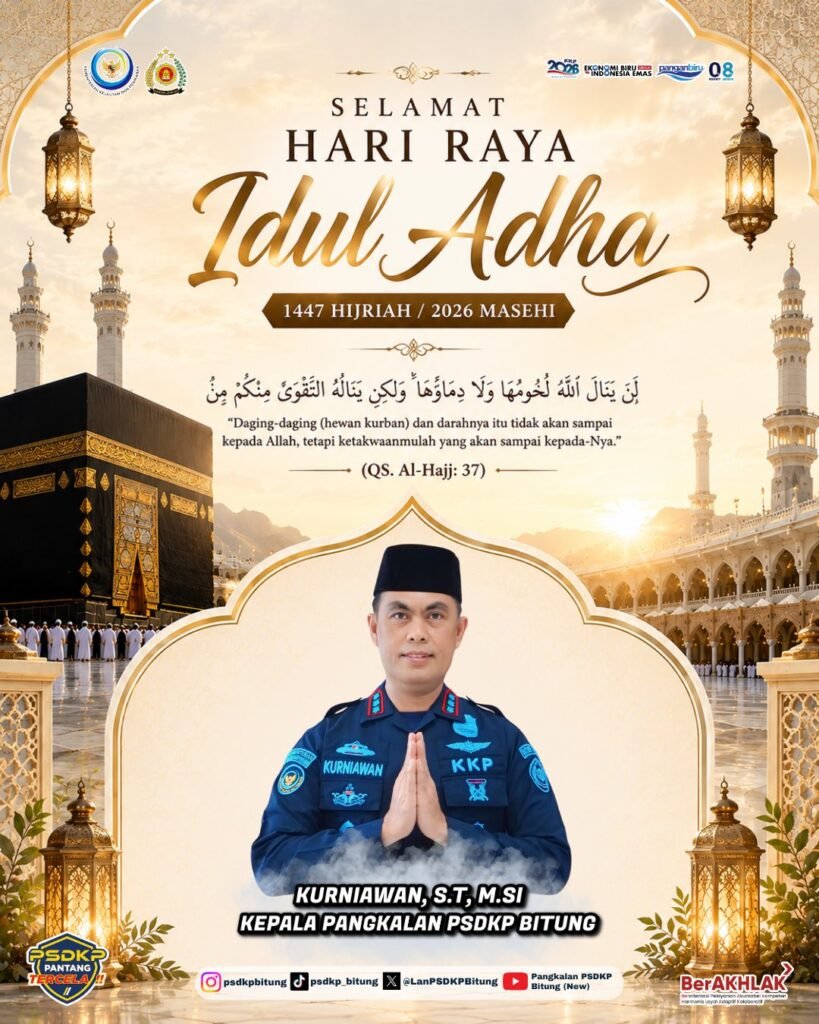 Selamat Hari Raya Idul Adha 1447 Hijriah / 2026 Masehi