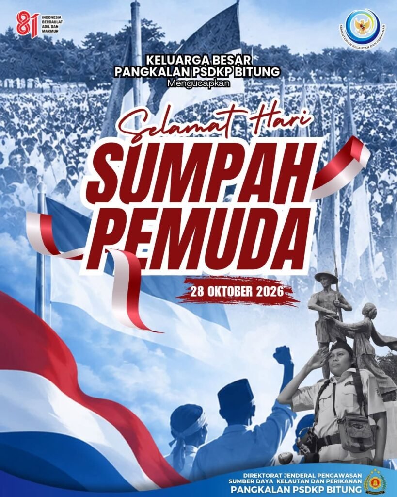 SELAMAT HARI SUMPAH PEMUDA KE-9828 Oktober 2026